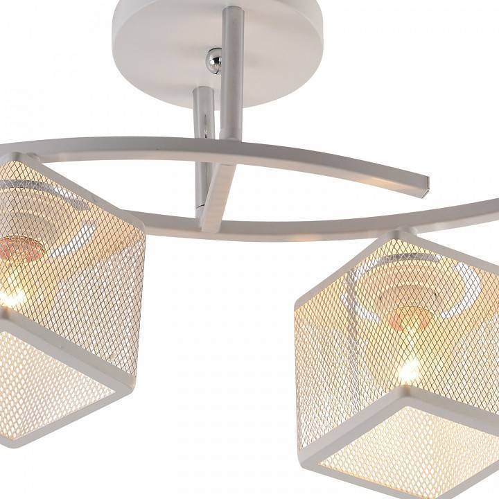 Люстра на штанге Reluce 01587 4 лампы 01587-0.3-04 WH+CR