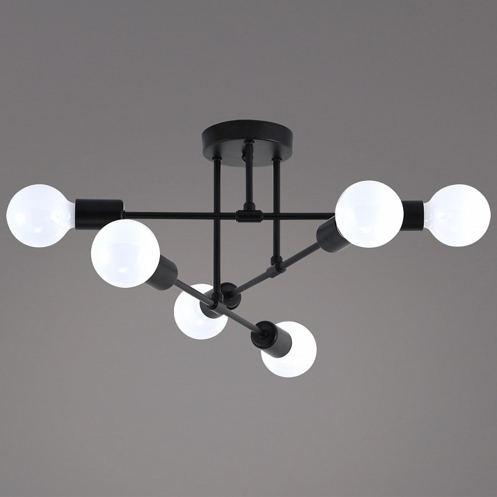 Люстра потолочная De City 01648-0.3-06 BK
