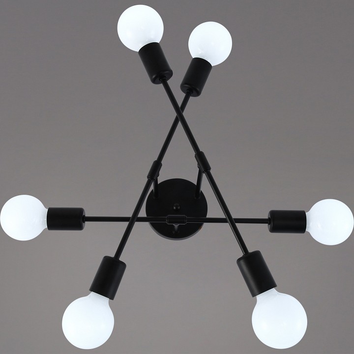 Люстра потолочная De City 01648-0.3-06 BK