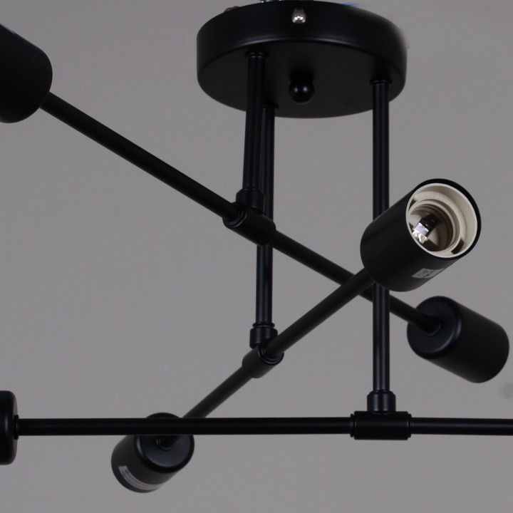 Люстра потолочная De City 01648-0.3-06 BK