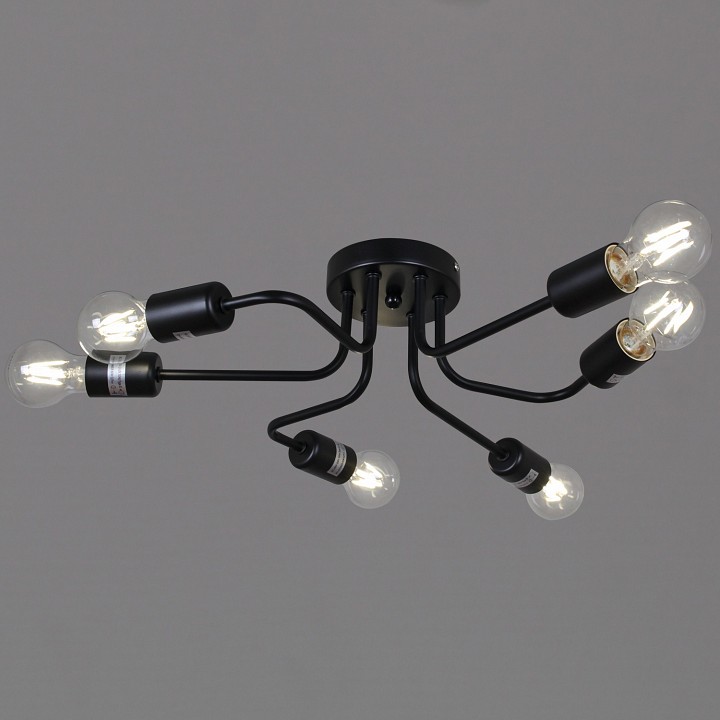 Люстра потолочная De City 01736-0.3-06 BK