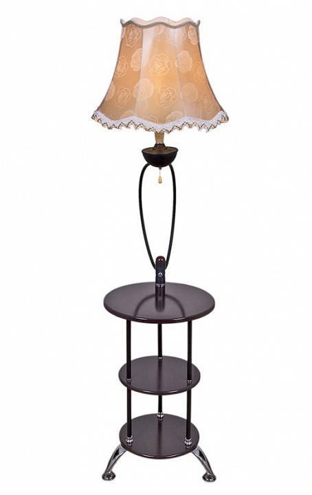 Стол журнальный с торшером Reluce 01754 01754-2.6-01 BK