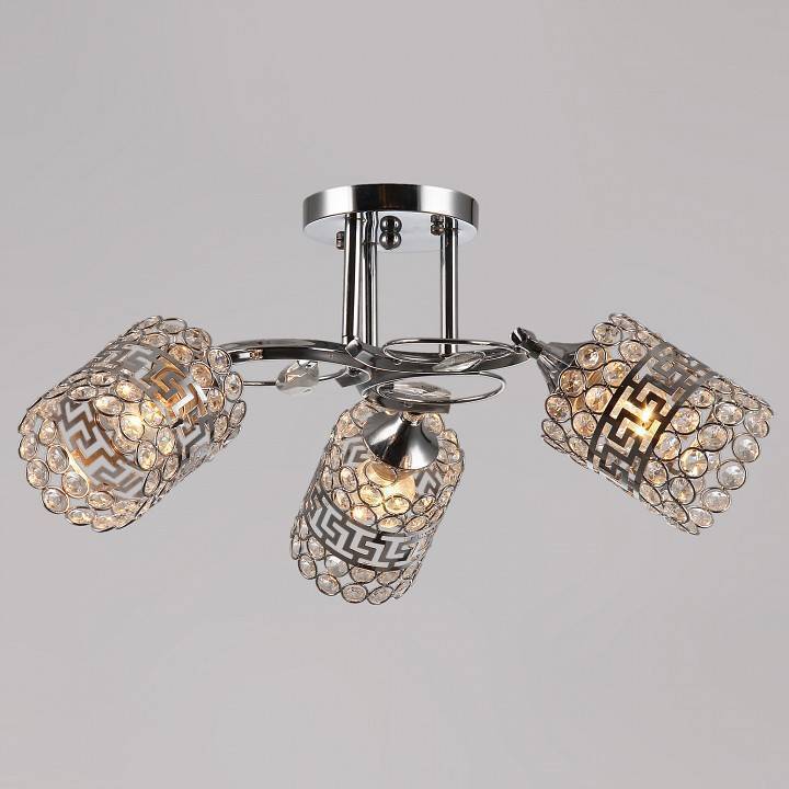 Люстра на штанге Reluce 01916-1 3 лампы 01916-0.3-03 CR