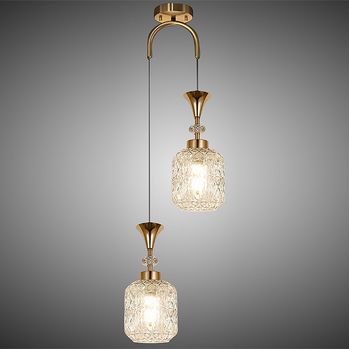 Подвесной светильник De Markt Техно 02003-0.9-02 WH