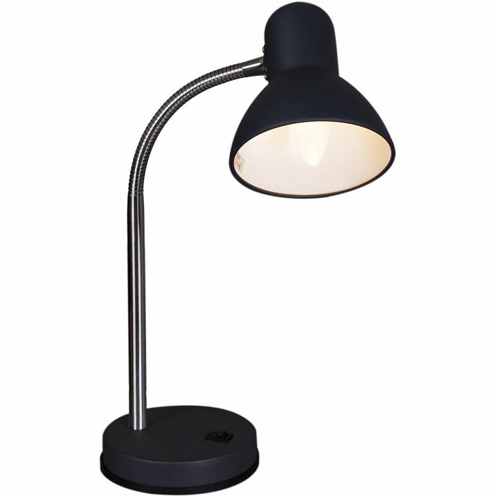 Настольная лампа офисная Reluce 02327 черная 02327-0.7-01 BK