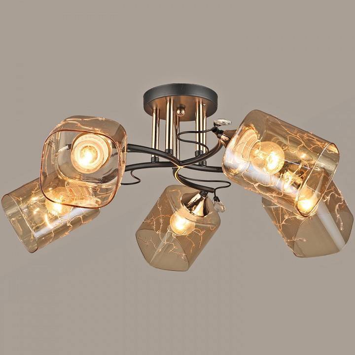 Потолочная люстра Reluce 03656 5 ламп 03656-0.3-05