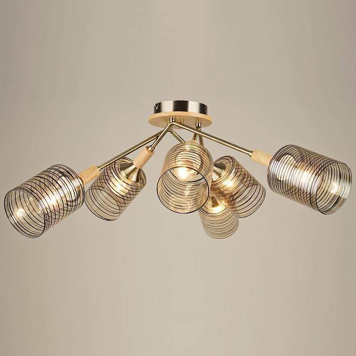 Потолочная люстра Reluce 04536 6 ламп 04536-0.3-06