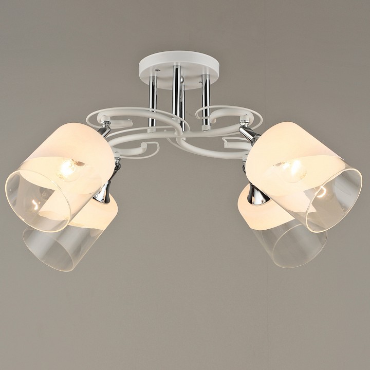 Люстра потолочная De City 04861-0.3-04 WT+CH