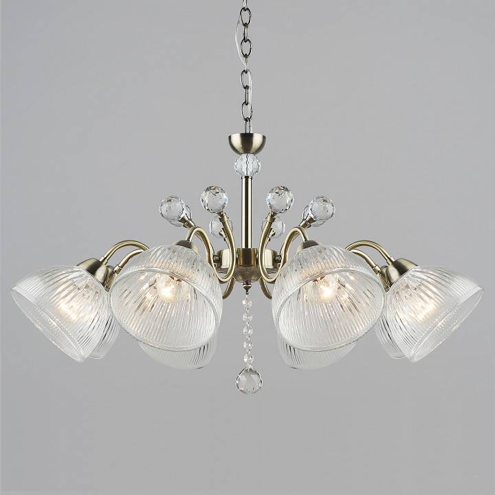 Подвесная люстра Reluce 06142 8 ламп AB 06142-0.4-08 AB