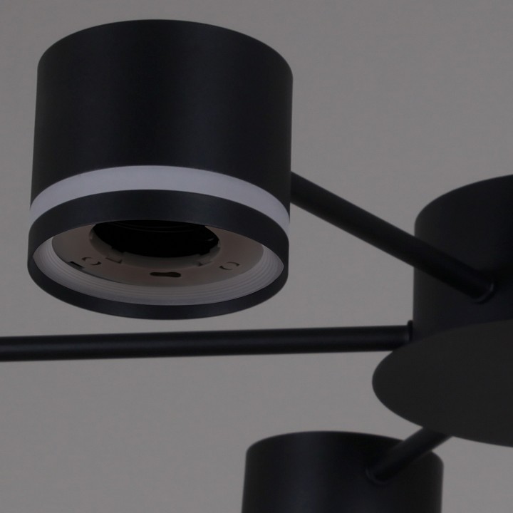 Потолочная люстра 06730-0.3-06 GX53 BK