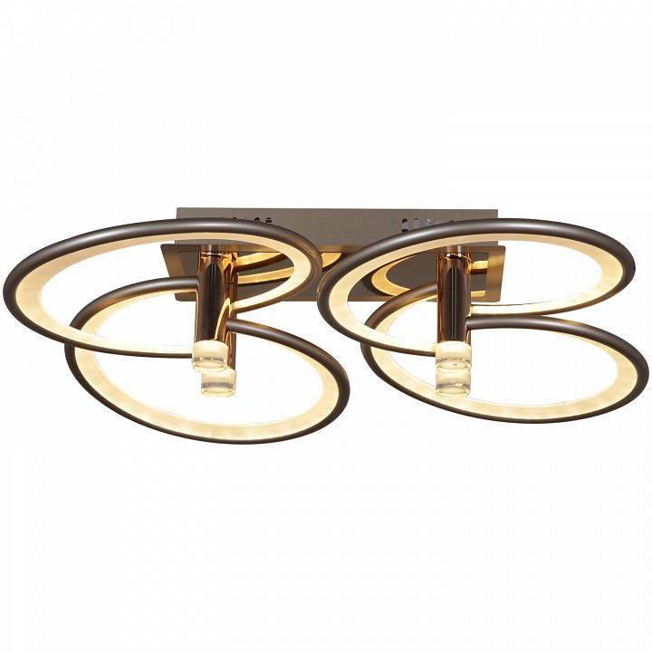 Потолочная люстра 09253-0.3-4S Champaign silver