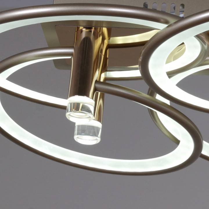 Люстра потолочная De Markt 09253-0.3-6S Champaign silver