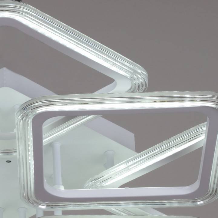 Потолочная люстра 09826-3.3-4+4B WH