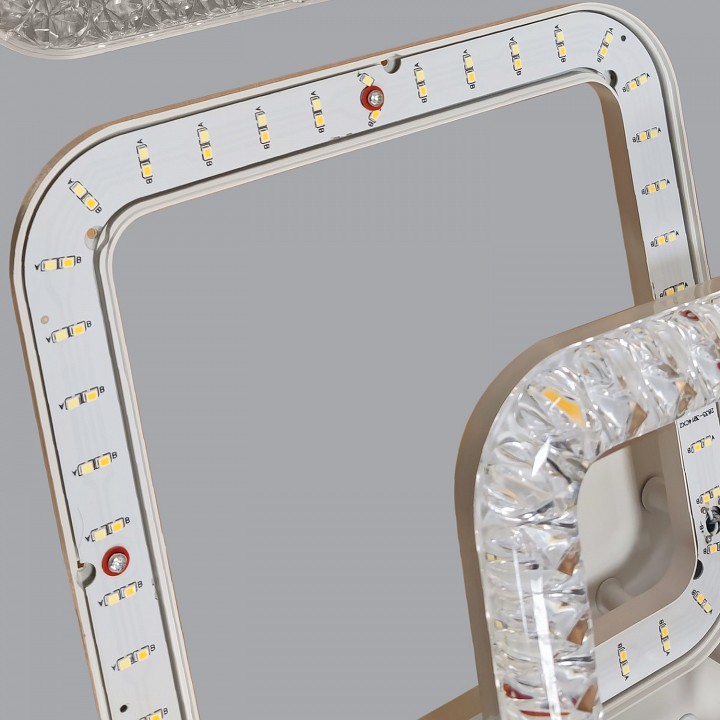 Потолочная люстра 09848-1 09848-0.3-4+4B WH