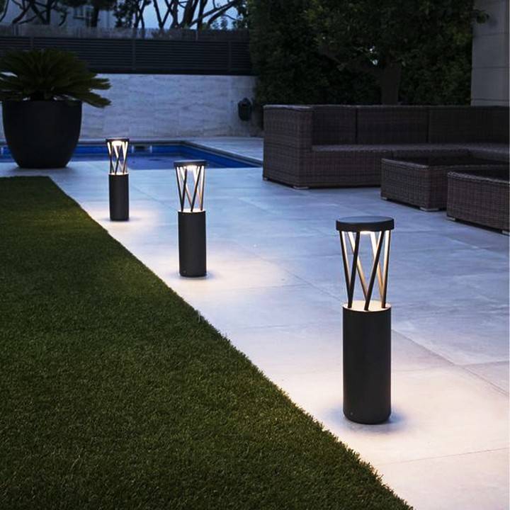 Наземный низкий светильник Reluce  09973-0.7-001KT 0,6M LED12W BK