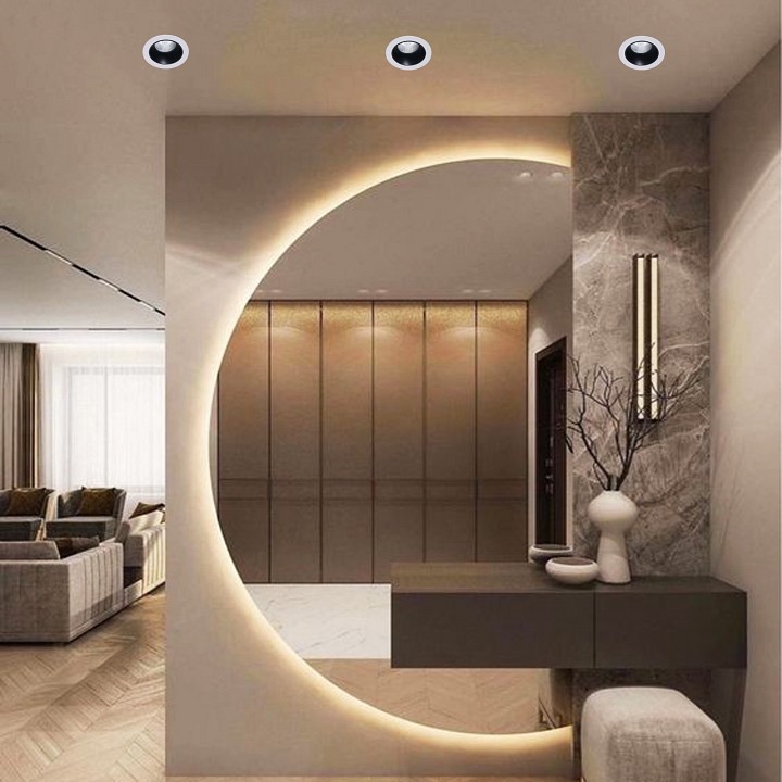 Встраиваемый светильник 16085-9.0-001PT MR16 WT+BK