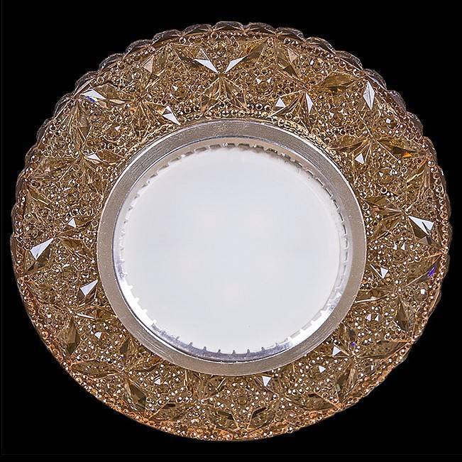 Светильник встраиваемый Ambrella light 16744-9.0-001CN MR16+LED3W TEA