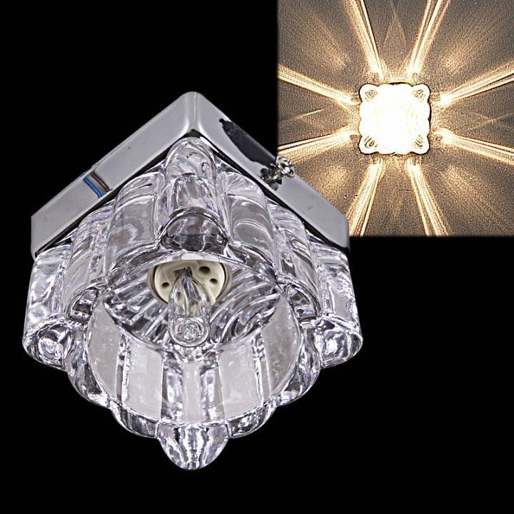 Встраиваемый светильник Reluce 17944 17944-9.5-001HB(with base) G9 CR