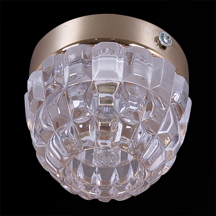 Встраиваемый светильник  21162-9.5-001GB(with base) G9 GD