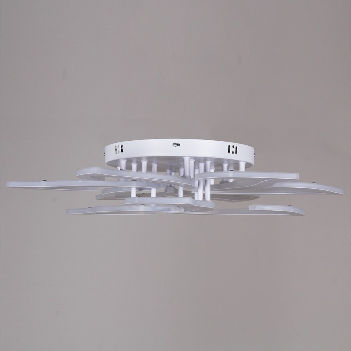 Люстра на штанге светодиодная Reluce 30150-0.3-6+3 WH