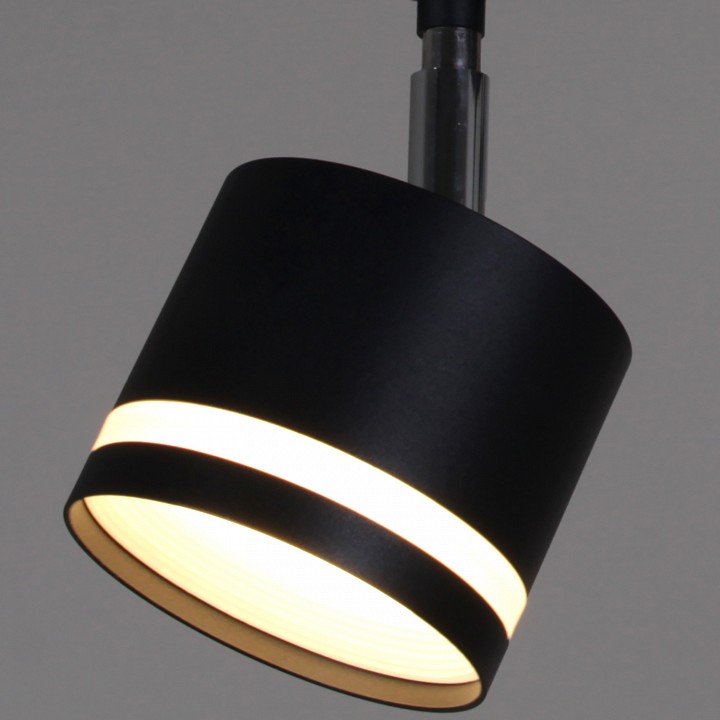 Спот 50540 50540-0.3-03 GX53 BK+CR