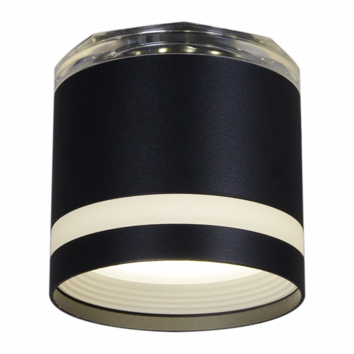 Накладной светильник 53001-9.5-001LD GX53+LED3W BK