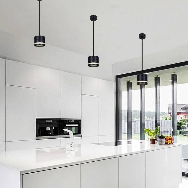 Подвесной светильник Reluce 53002 53002-0.9-001LD GX53 BK