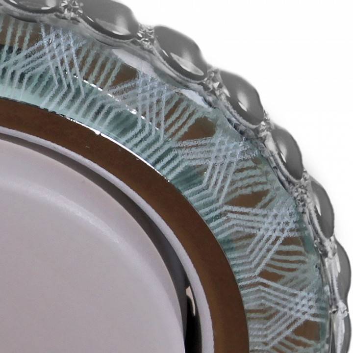 Встраиваемый светильник Reluce GX53+LED 4 Вт прозрачный 53207-9.0-001PT