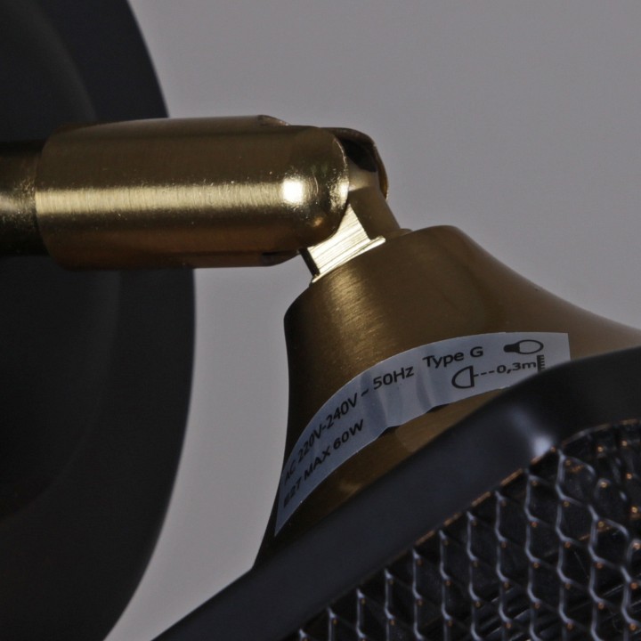 Люстра на штанге De City 60660-0.3-09 BK+COP 9 ламп 60660-0.3-09 BK+COP