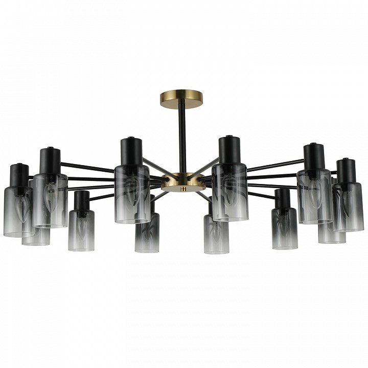 Люстра на штанге De Markt Сити 12x40 Вт E14 74677-0.3-12