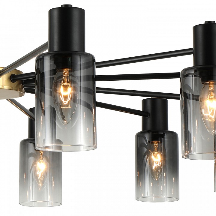 Люстра на штанге De Markt Сити 12x40 Вт E14 74677-0.3-12