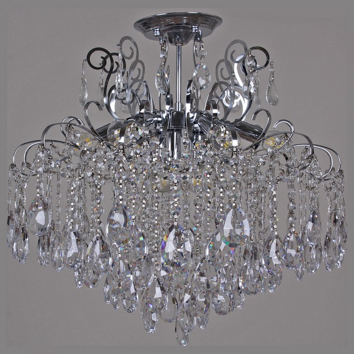 Люстра на штанге De Markt Сити LED 60 Вт хром 79030-0.3-600A CH