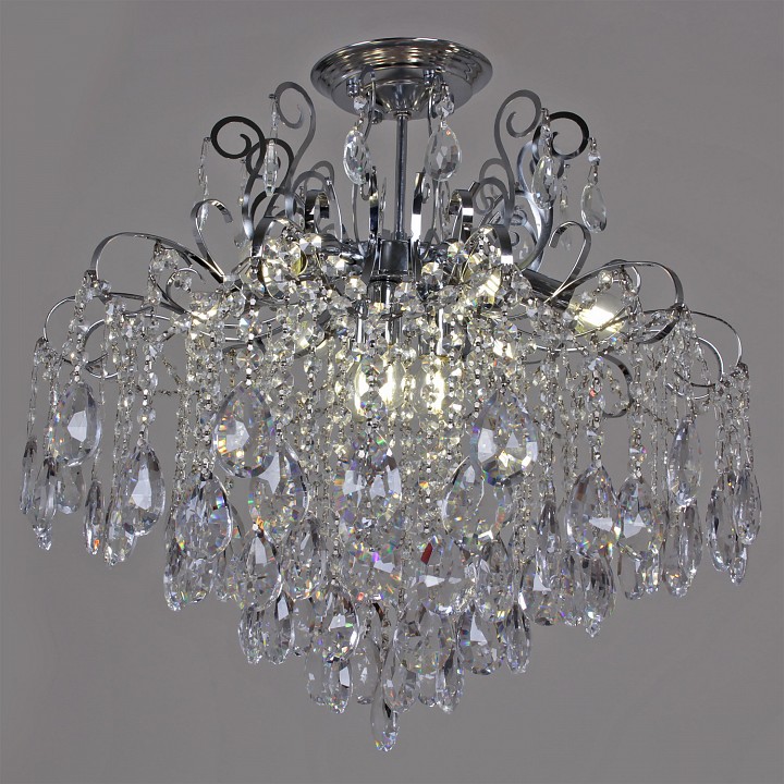 Люстра на штанге De Markt Сити LED 60 Вт хром 79030-0.3-600A CH