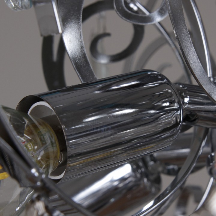 Люстра на штанге De Markt Сити LED 60 Вт хром 79030-0.3-600A CH