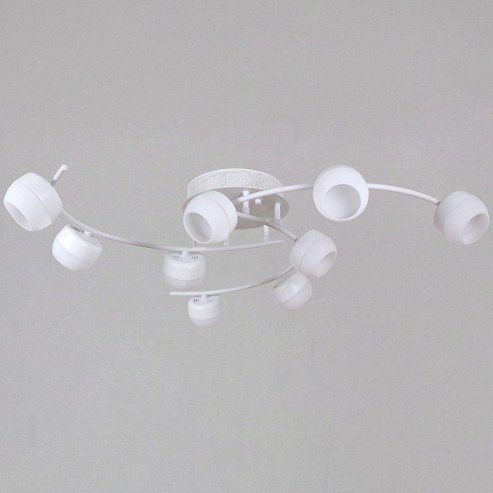 Люстра на штанге  90590-0.3-09 White