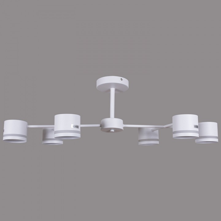 Люстра на штанге De Markt Сити 6xGX53 белый 96730-0.3-06 GX53 WT