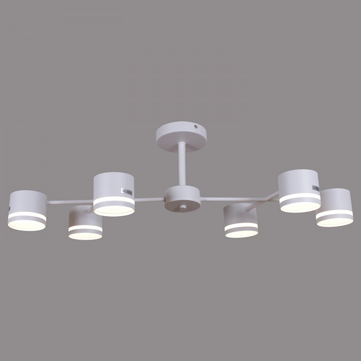 Люстра на штанге De Markt Сити 6xGX53 белый 96730-0.3-06 GX53 WT