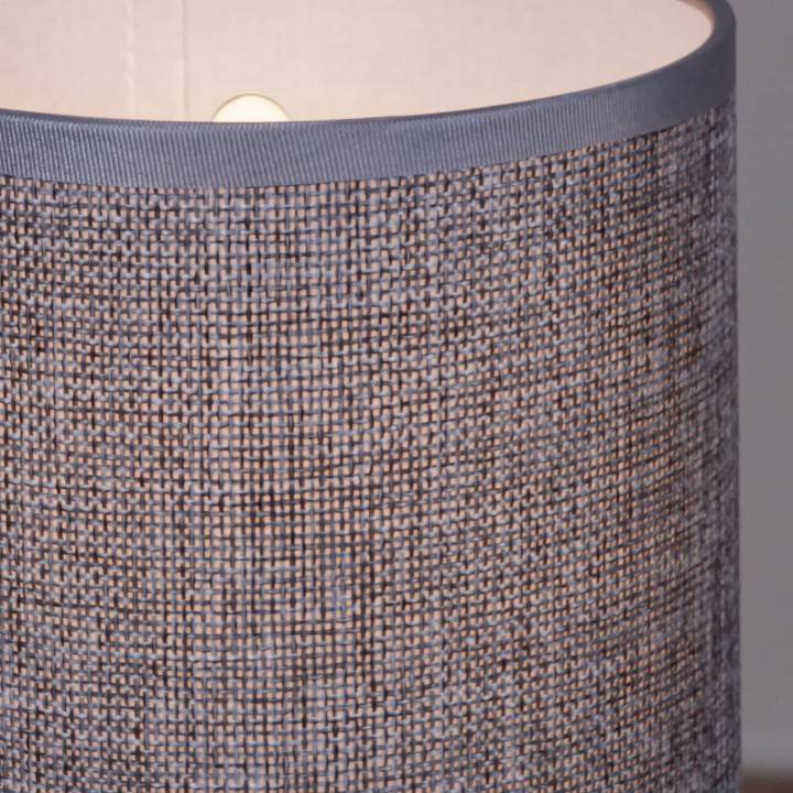 Настольная лампа декоративная Reluce серая 98401-0.7-01 GREY