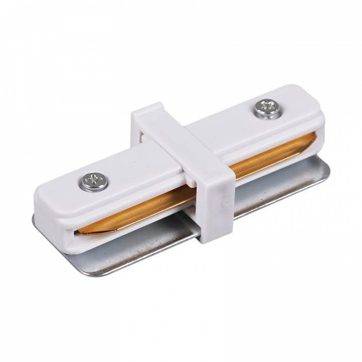 Соединитель линейный для треков Reluce  RL 06037 straight connector WT
