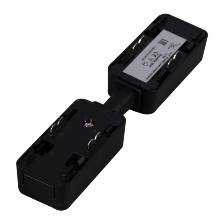 Соединитель гибкий для треков Reluce  RL 06201 power straight connector BK