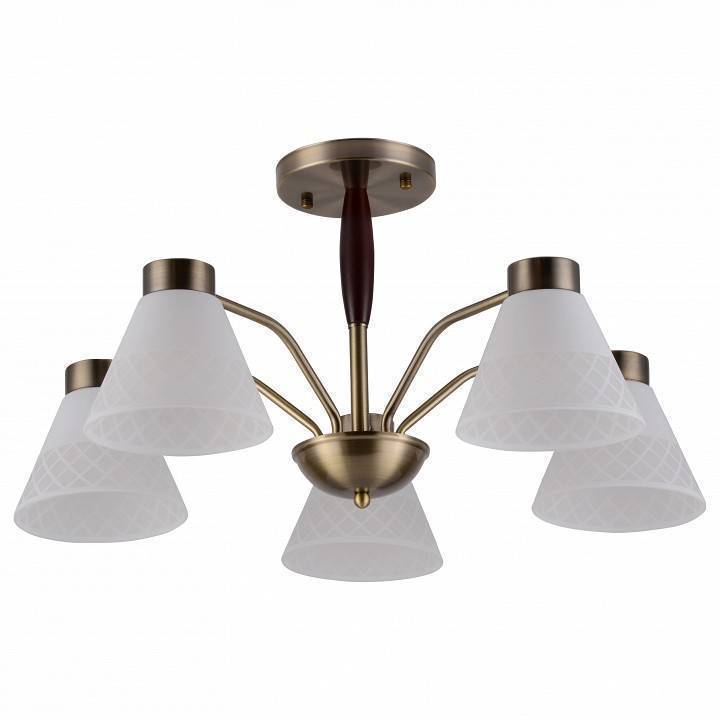 Люстра на штанге Rivoli Meta 5хE27 40 Вт Б0050310