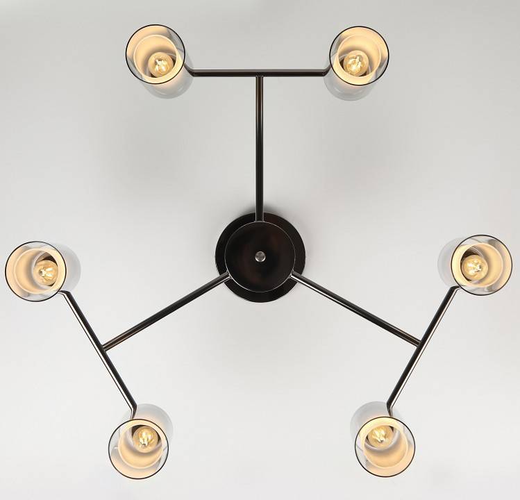 Люстра на штанге Rivoli Klara 6хE14 40 Вт Б0050852