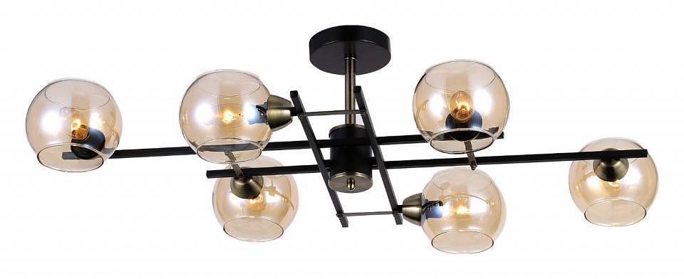 Люстра на штанге Rivoli Hannelore 8хE14 40 Вт Б0051274