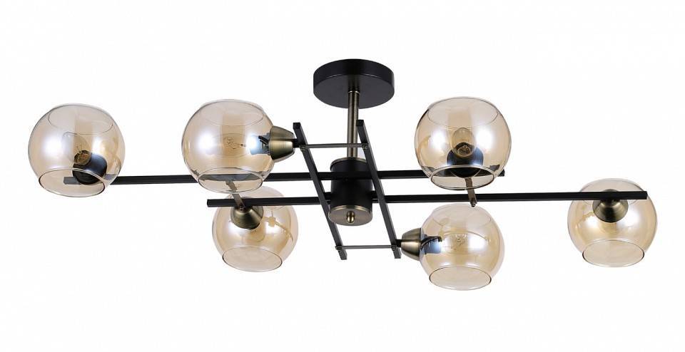 Люстра на штанге Rivoli Hannelore 8хE14 40 Вт Б0051274