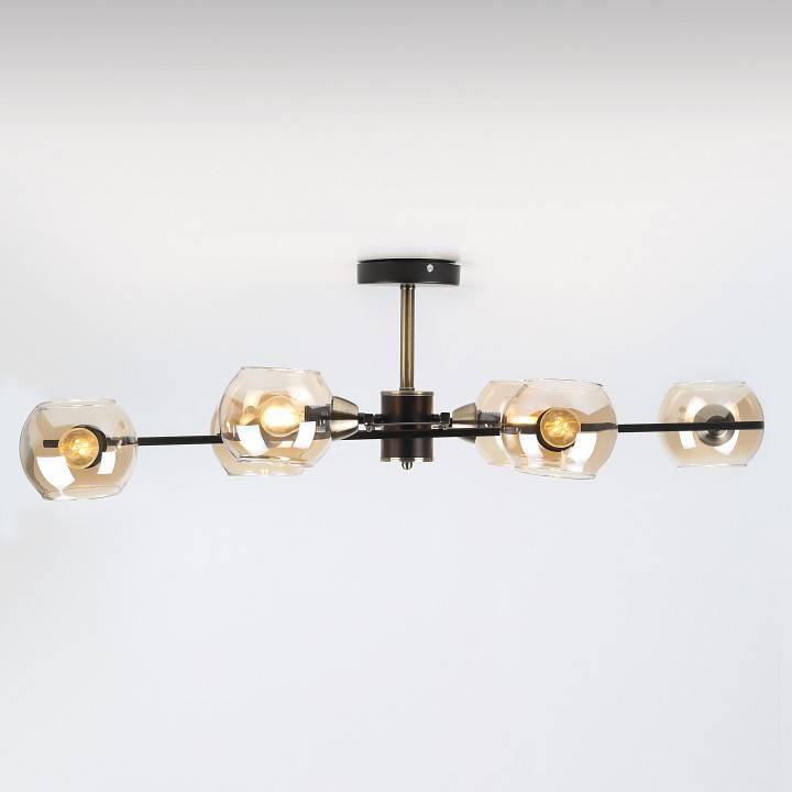 Люстра на штанге Rivoli Hannelore 8хE14 40 Вт Б0051274