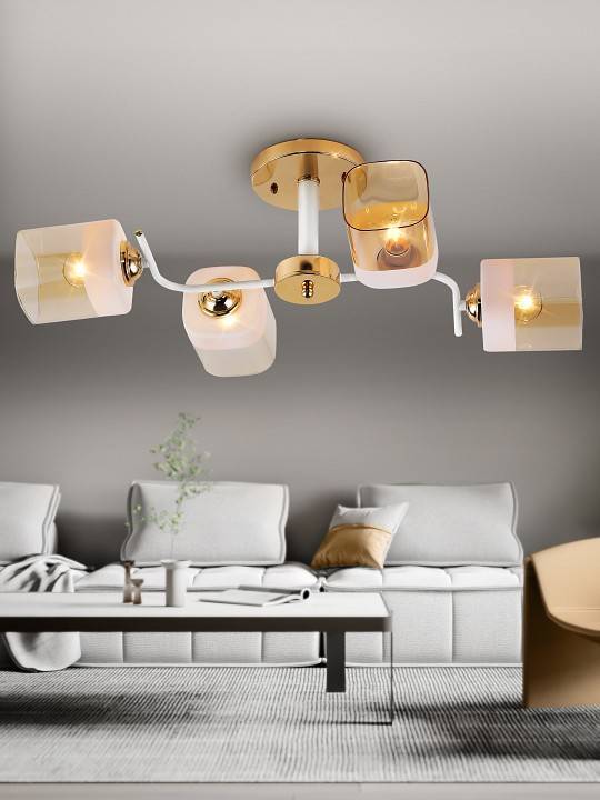 Люстра на штанге Rivoli Nocturne 4хE27 40 Вт Б0054888