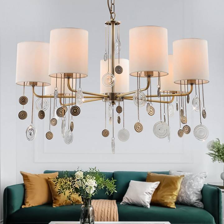 Подвесная люстра Rivoli Ellie 8xE14 40 Вт Б0055634