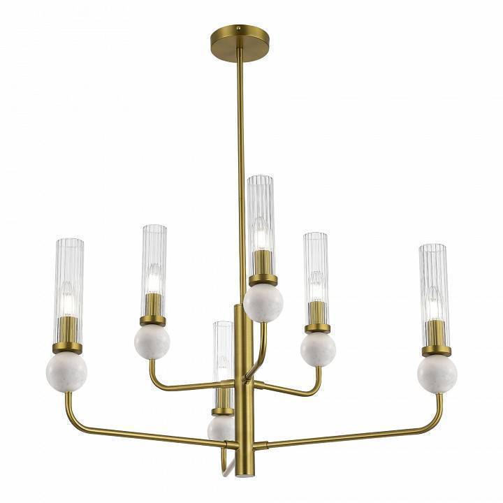Люстра на штанге ST-Luce MEDEA 6 ламп SL1244.303.06