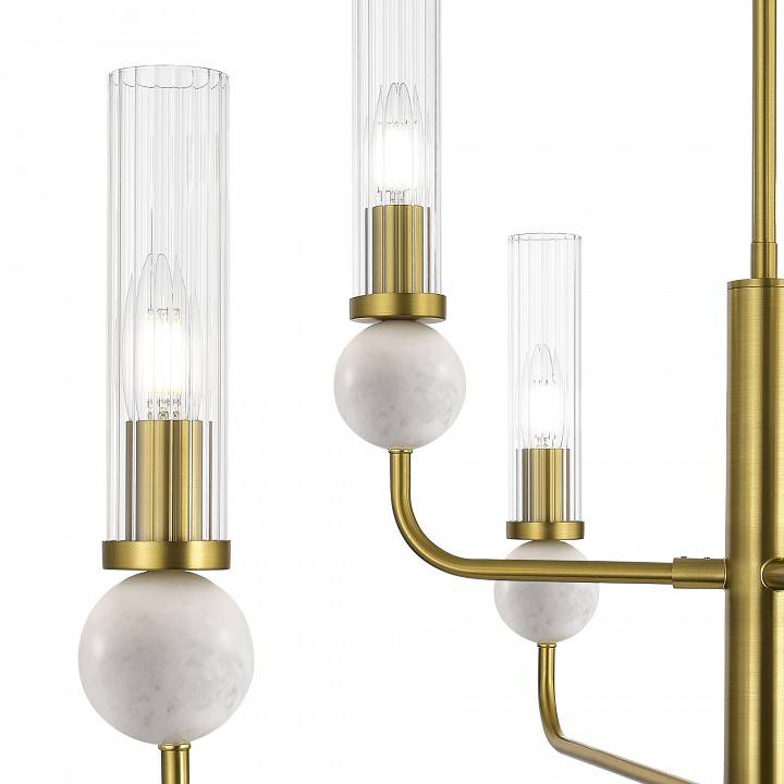 Люстра на штанге ST-Luce MEDEA 6 ламп SL1244.303.06