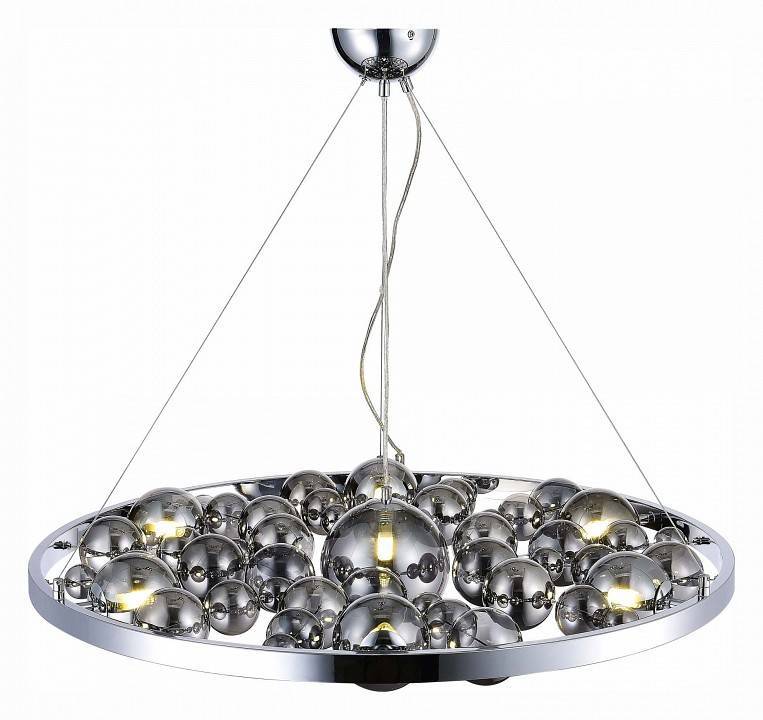 Подвесная люстра ST-Luce Olmi 7 ламп золото/белый SL1510.103.07